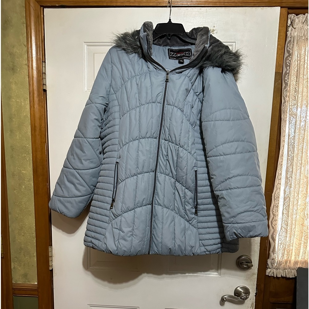 Below zero by Rothschild puffer coat with hood